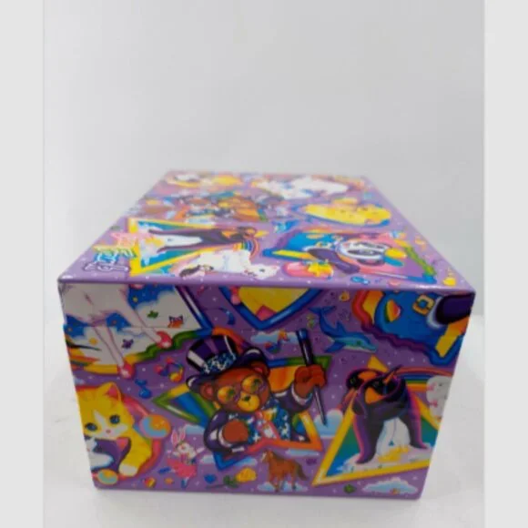 Lisa Frank colorful storage/trinket jewelry6.5” x 8.5” Storage & Organization